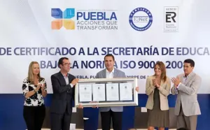 Puebla, primero a nivel mundial en recibir más certificaciones de educación pública
