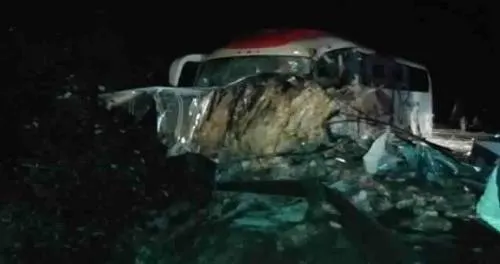 Una persona muerta, saldo de aparatoso accidente en la Puebla-Teziutlán