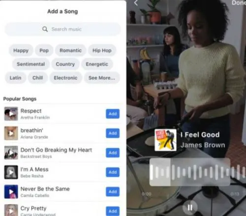 Ahora podrás agregar música a tus historias y tu perfil en Facebook