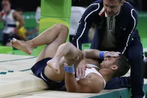 VIDEO: Samir Ait Said sufre escalofriante lesión en Río 2016