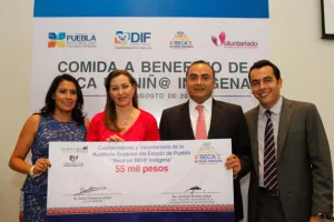 Cerca de millón y medio de pesos se suman al Programa Beca un Niño Indígena