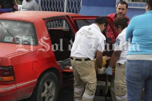 Choque entre particulares en San José Mayorazgo dejó dos menores lesionadas