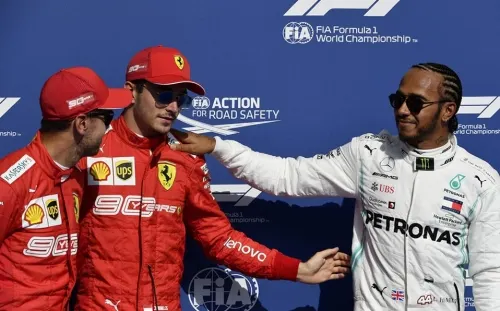 ¡Potente Cavallino Rampante! Ferrari hace el 1-2 en la Pole; Checo saldrá 9