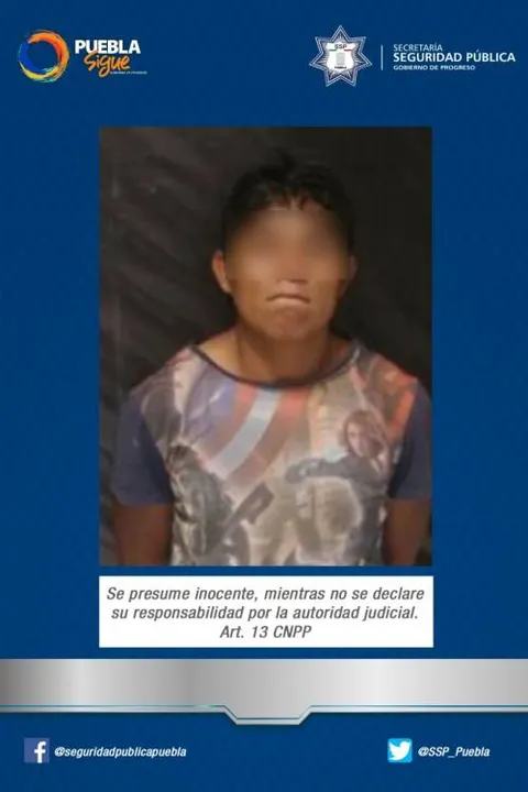 Policía estatal aseguró a asaltante en Centro Histórico
