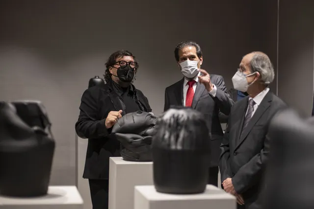 Inaugura el Rector Alfonso Esparza el Museo Carolino en el Centro de la Cultura y los Saberes