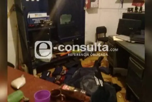 Hombres armados roban cajero automático en San José Chiapa