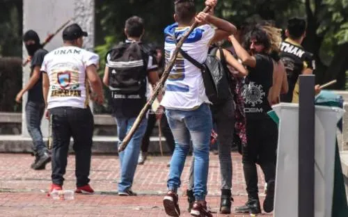 Reporta UNAM 35 expulsados y 15 detenidos por violencia en CU
