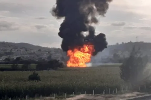 Reabren la autopista Puebla-Orizaba, tras fuga de gas LP
