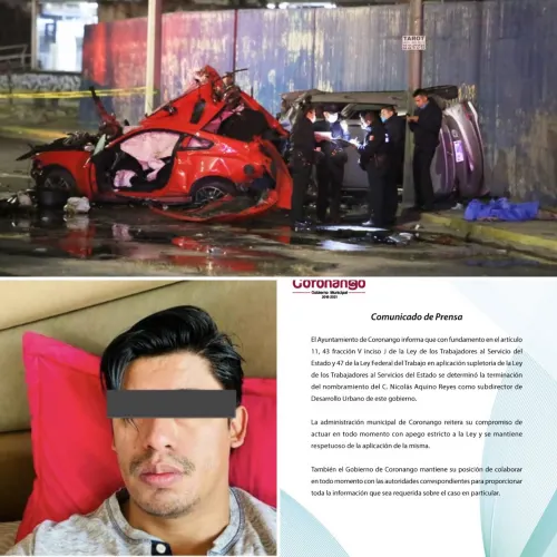 Conductor del Mustang es despedido del Ayuntamiento de Coronango