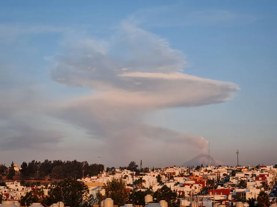 volcán Popocatépetl
