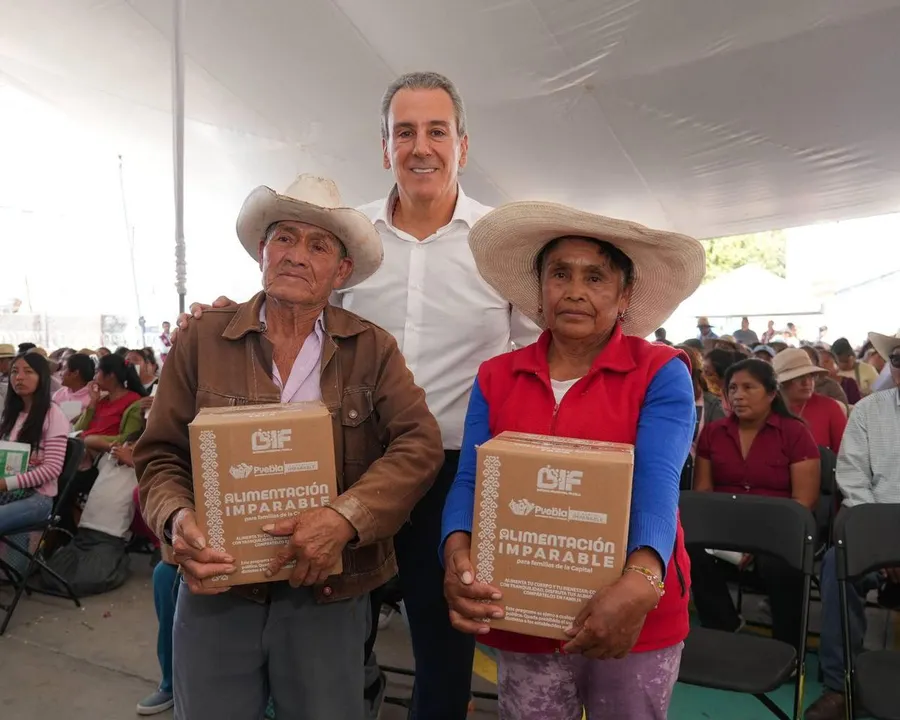 Ayto Pue Entrega Despensas Santo Tomas Chautla