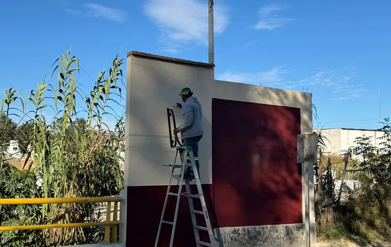 Ariadna Ayala, presidenta municipal, impulsa rehabilitación de espacios públicos en Atlixco