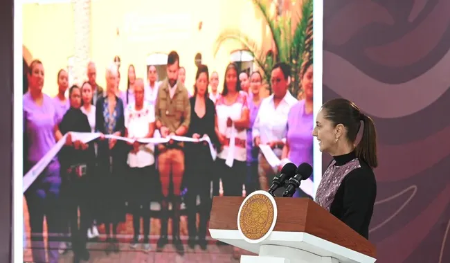 Sheinbaum inaugura Centro de Excelencia en Partería y Bienestar del IMSS Bienestar en San Miguel de Allende