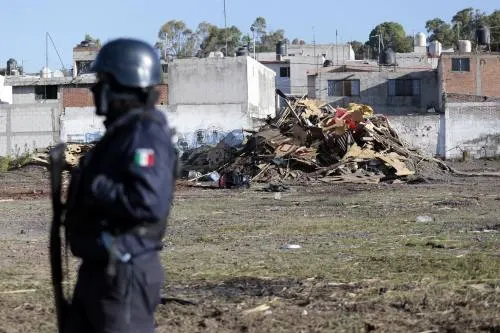 SSP recuperó predio que invadió paracaidistas frente al Cereso de San Miguel