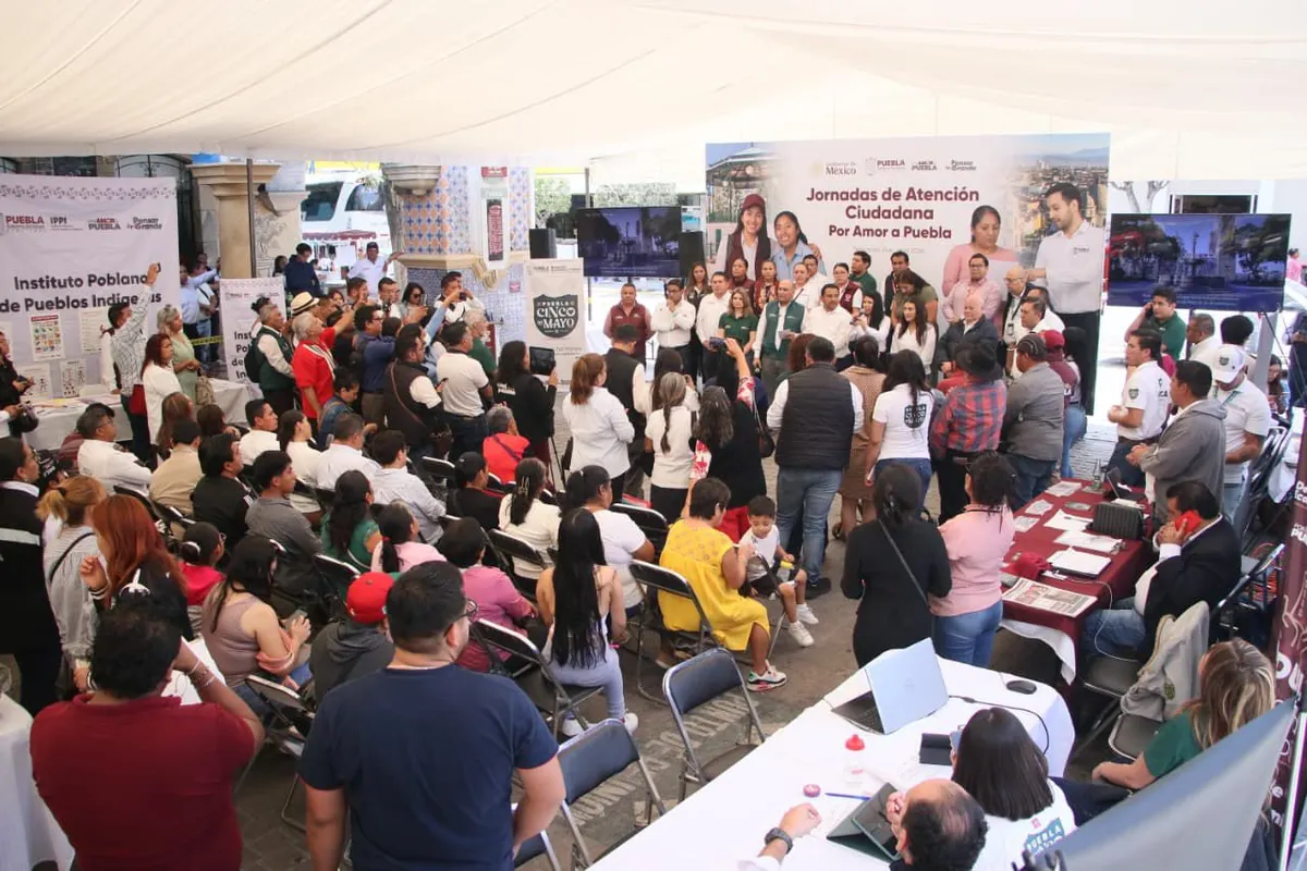 Acercan empleo, capacitación y apoyos a emprendedores con jornada “Por Amor a Puebla” en Tehuacán