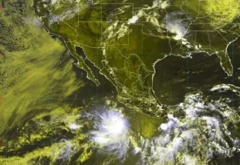 Se aproxima el ciclón Adrián con fuertes lluvias para el oeste del país 