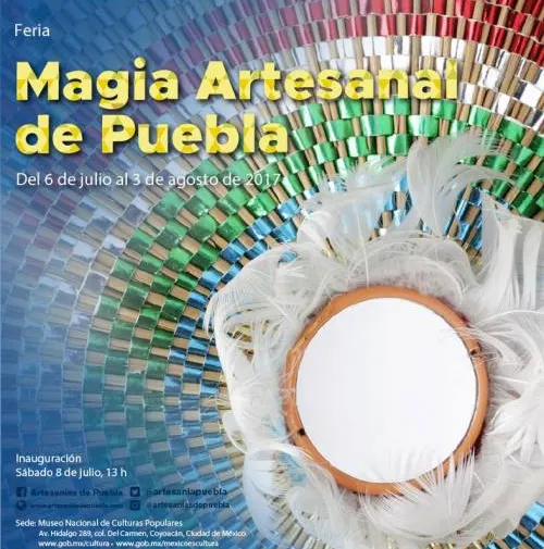 Exponen creadores poblanos artesanías en Museo Nacional de Culturas Populares en México