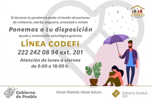 Por estrés y angustia, consultas más comunes en Línea CODEFI del SEDIF