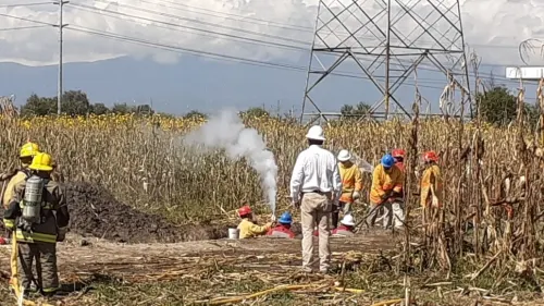 Controla PC fuga de gas LP en Huejotzingo