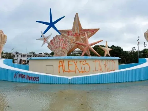 Ciudadanos en Chetumal protestan por feminicidios