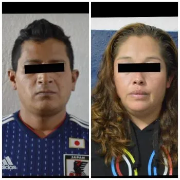 Policía municipal de Puebla detuvo a una mujer y un hombre por posesión ilegal de arma de fuego