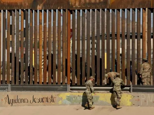 Acusa Trump a soldados mexicanos de agresión en la frontera