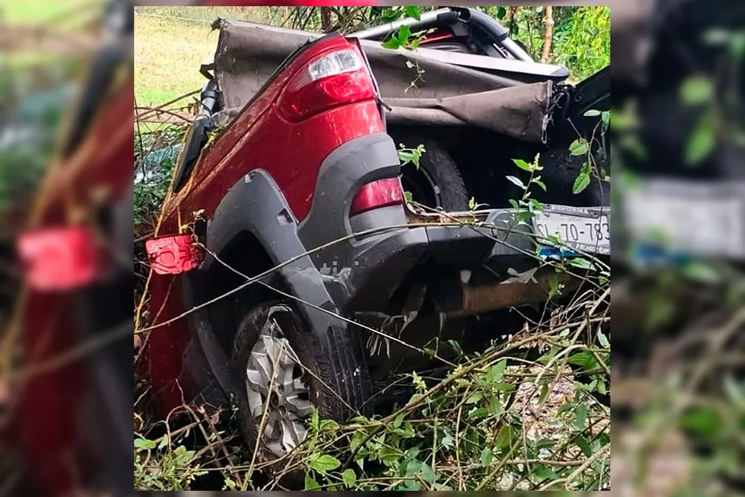 Choque Camioneta Sierra Norte Venustiano Carranza