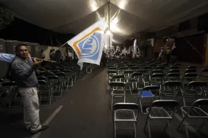 Pobre convocatoria logró Cordero en visita a Puebla