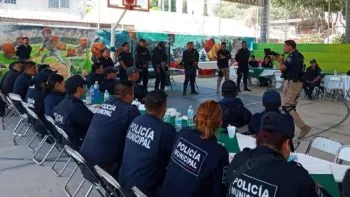 Con profesionalización, gobierno estatal refuerza y capacita a policías municipales
