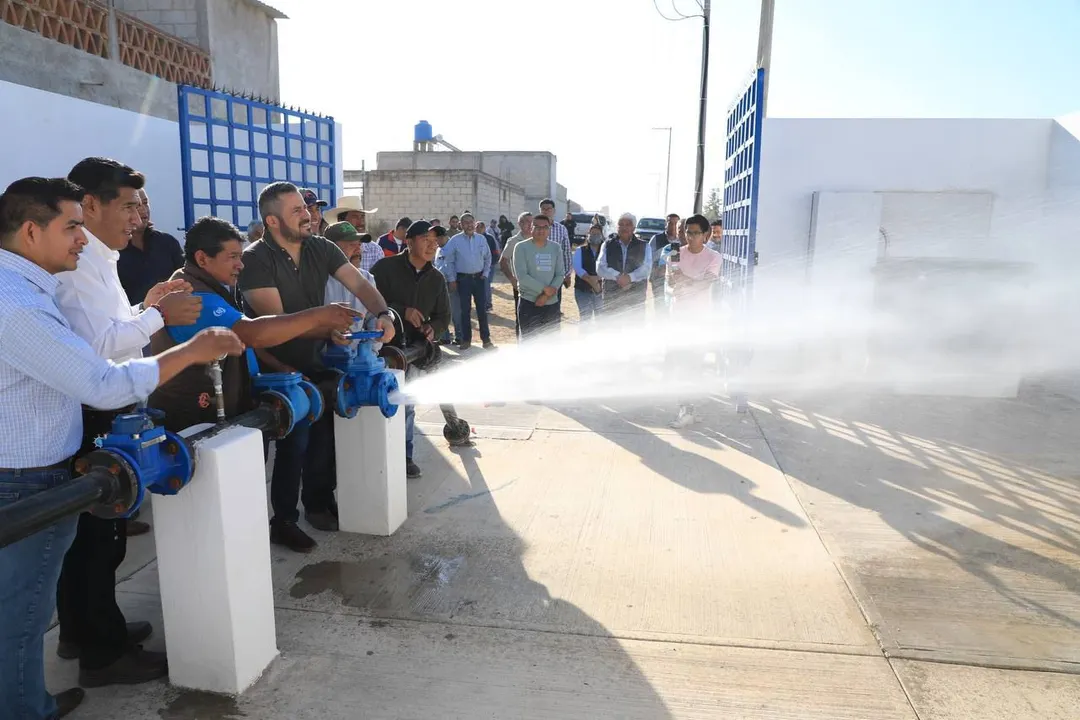 Dan inicio operaciones del Pozo 2 en Santa María Xonacatepec