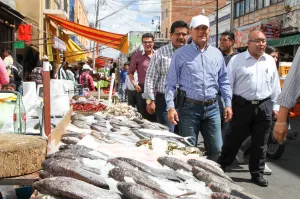 Supervisa Segob cumplimiento a normas en Mercado 5 de Mayo