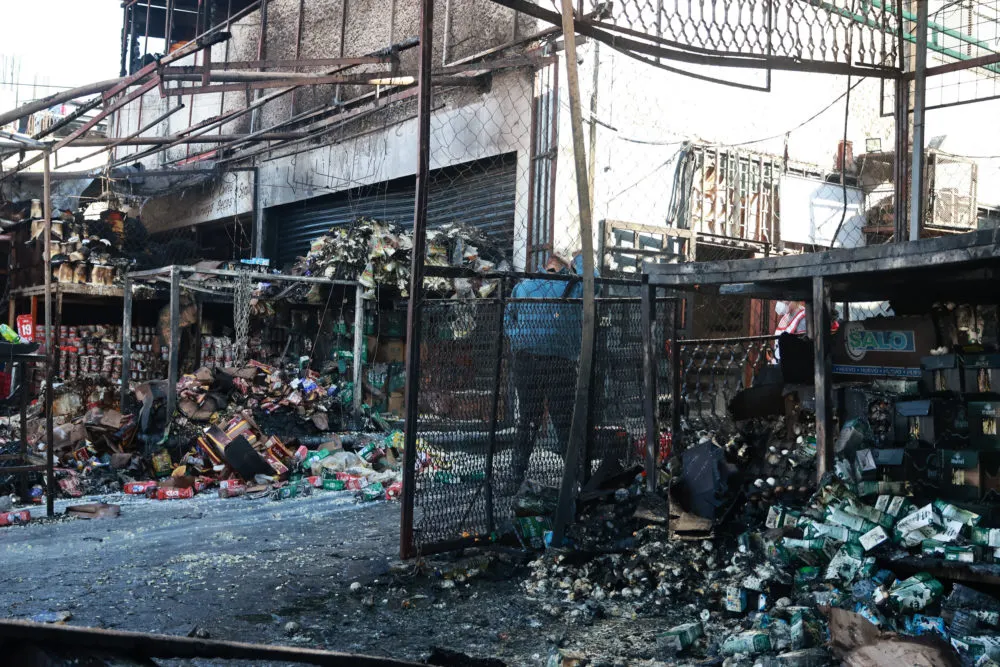 Incendio Central de Abasto