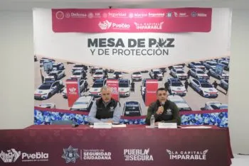 SSC Puebla presenta resultados de estrategias de seguridad por temporada decembrina