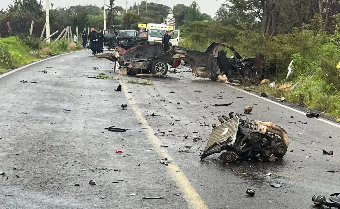 Accidente vehicular en Paso de Cortés