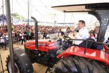 Con apoyos históricos al campo, Gobierno del estado de Puebla impulsa producción agrícola en Cuautempan