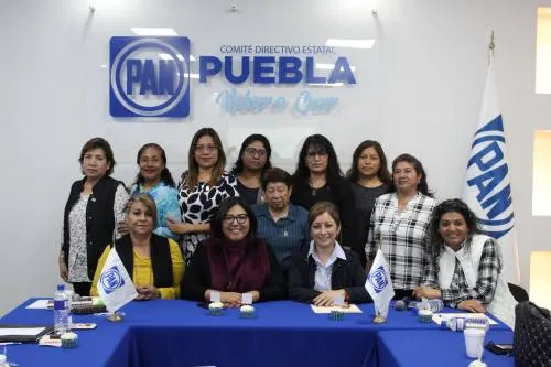 Mujeres panistas unidas y fuertes para trabajar por Puebla