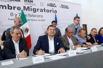 Donde haya un migrante ofendido, habrá una mano del Gobierno de México y Puebla: Armenta
