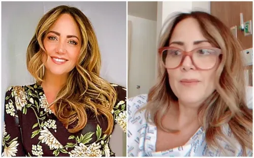 Me llego a sofocar: Andrea Legarreta revela que tiene neumonía; está hospitalizada