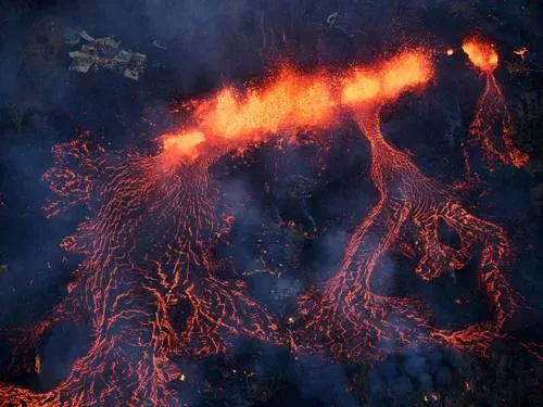 Video: Impactantes imágenes de la erupción del volcán Kilauea