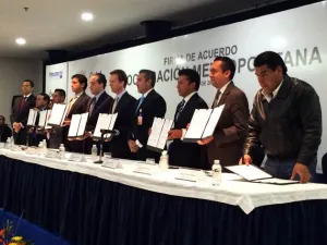 Participa Cuautlancingo en firma de Acuerdo de Cooperación Metropolitano