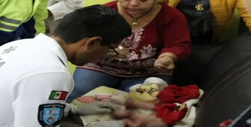 Abandonan a recién nacido en iglesia de Texmelucan