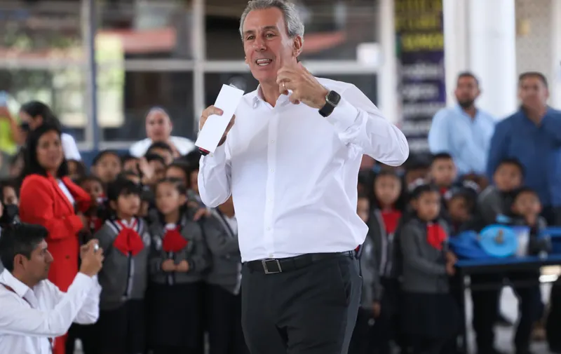 Inaugura Ayuntamiento de Puebla techado escolar en la Primaria Club de Leones