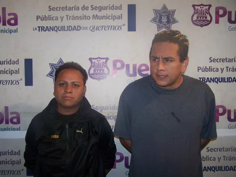 Policía Municipal aseguró a presuntos asaltantes de taxista