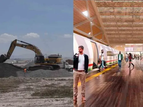 Así avanzan proyectos del aeropuerto de Santa Lucía y el Tren Maya