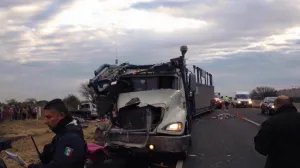 Atropellan a peregrinos ciclistas en la Querétaro-Celaya, a la altura de Apaseo