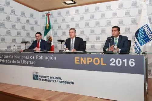 INEGI presenta resultados de la primera encuesta nacional de población privada de la libertad