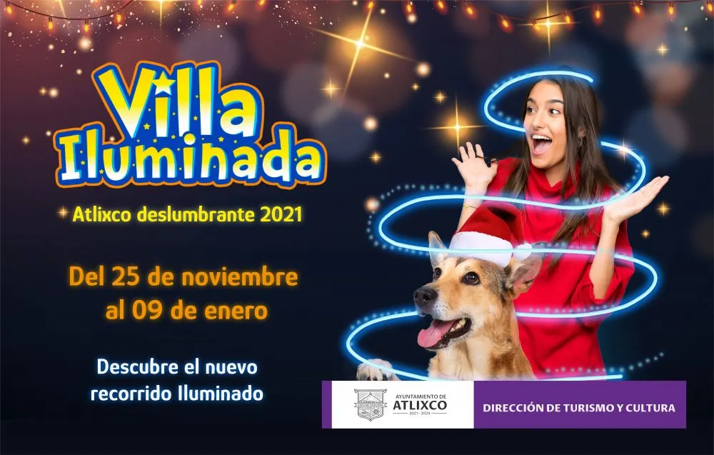 Atlixco anuncia Villa Iluminada 2021