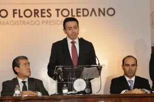 En Puebla se hace valer el estado de derecho: Flores Toledano, durante su informe