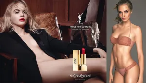 Cara Delevingne casi al desnudo
