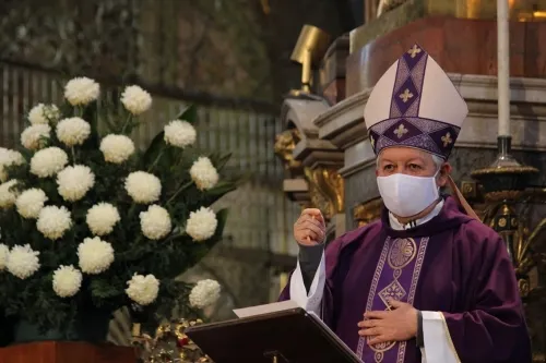 Arzobispo exhorta a poblanos a cumplir con las medidas de sanitarias
